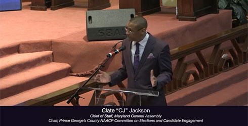 Clate's Powerful Call for Better Government at the U.S. Senate Candidate Debate video